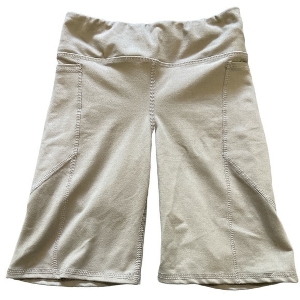 Urban Outfitters Beige 7.5" Biker Pocket Shorts Size Small GUC #6743